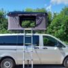 Dachzelt Aktivca,per Camper Hochzelt Montage Hartschale innen Vito Montiert mit Leiter