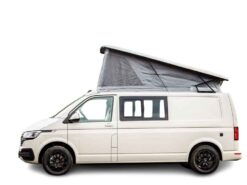 SCA 292 Aufstelldach für T5 und T6 langer Radstand Hubdach mit Bettsystem von SCA Panoramazeltbalg