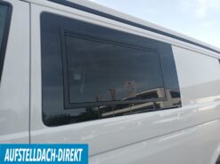 Ausstellfenster für VW T6.1 / T6 / T5 Echtglasfenster Getöntes Sicherheitsglasfenster schwarzglas