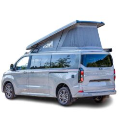 SCA 327 Aufstelldach Ford Transit Custom langer Radstand hinten hoch VW New Transporter Caravelle Seitenansicht