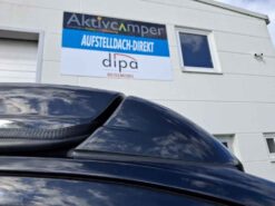 SCA 152 Aufstelldach Vito V-Klasse Mercedes Schlafdach von Aktivcamper mit bequemen Bett. Vorne Hoch Schlafdach Verschluss spoiler