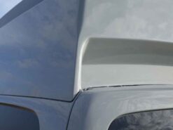 Vito Hochdach Premium Line Stabiles Hochdach mit Stehhöhe und sportlichem Design. GFK Hochdach für V-Klasse Mercedes Spezialist Aktivcamper heck seite