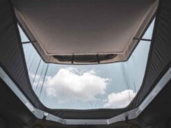 Aufstelldach Ford Tourneo Custom und VW New Transporter Caravalle Nachrüstung Einbau Aufstelldach und Schlafdach in den Camper von Spezialisten Panoramazeltbalg Moskitonetz von innen